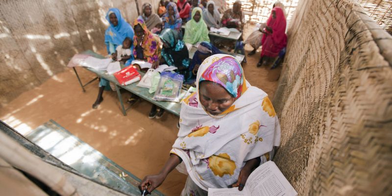 Women's Center at Abu Shouk IDP Camp, North Darfur