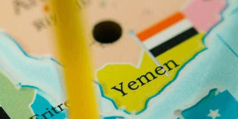 Yemen on Map